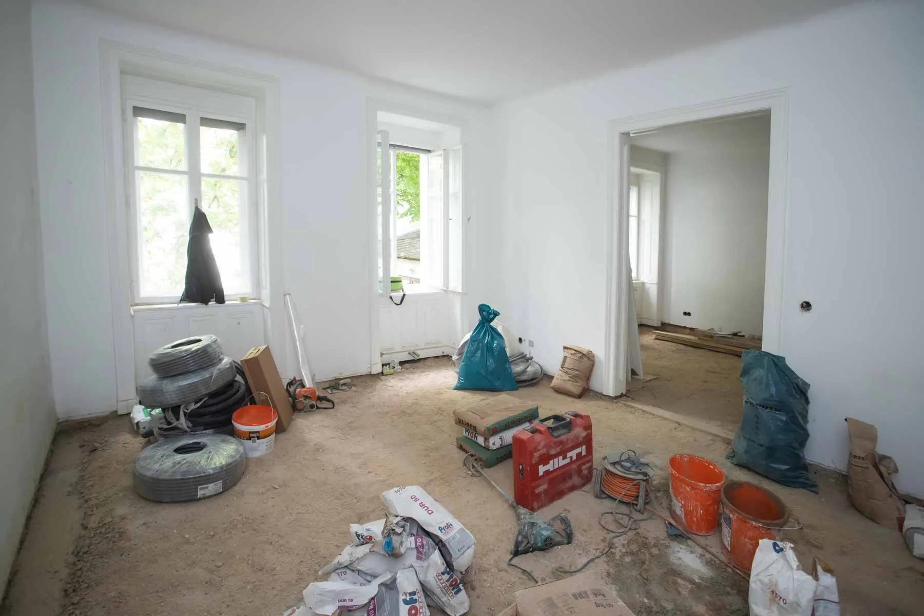 Wohnungsrenovierung, 1070 Wien, vorher
