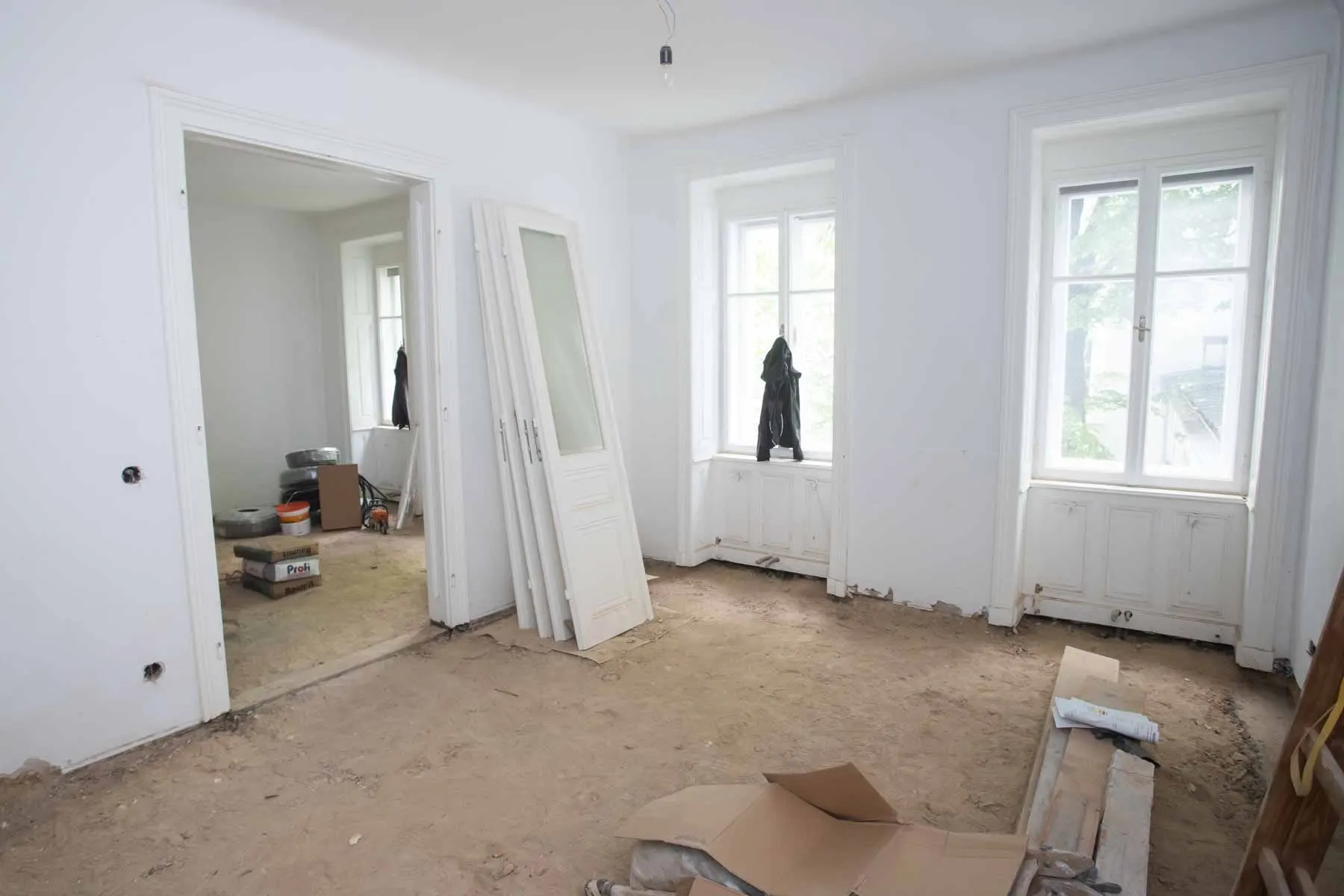 Wohnungsrenovierung, 1070 Wien, vorher