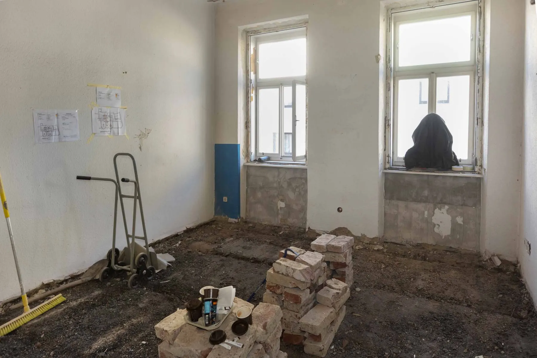 Wohnungsrenovierung, 1170 Wien, vorher